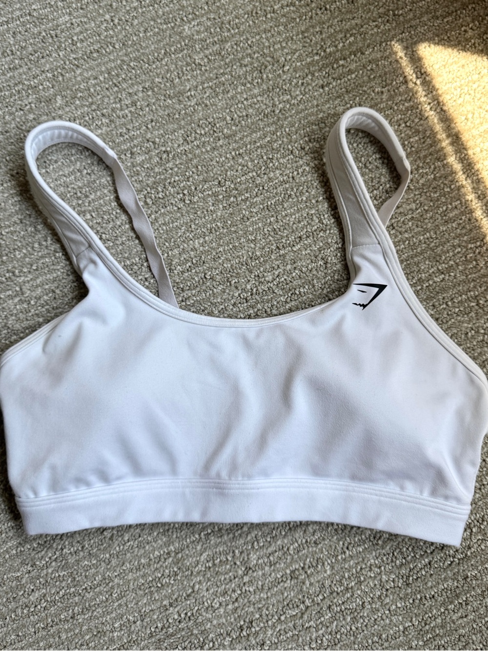 Gymshark White Sports Bra